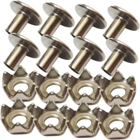 100Pcs Non Skid Ice Cleats for Shoes Portable Stainless Steel Crampon Spikes for Outdoor Winter Activities Slip Ice Grippers for Hiking Fishing and Jogging