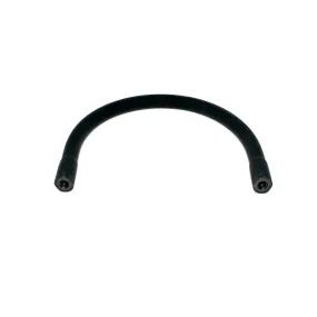 18" Heavy-Duty Flexible Gooseneck Tube Arm, Black -- Silicone