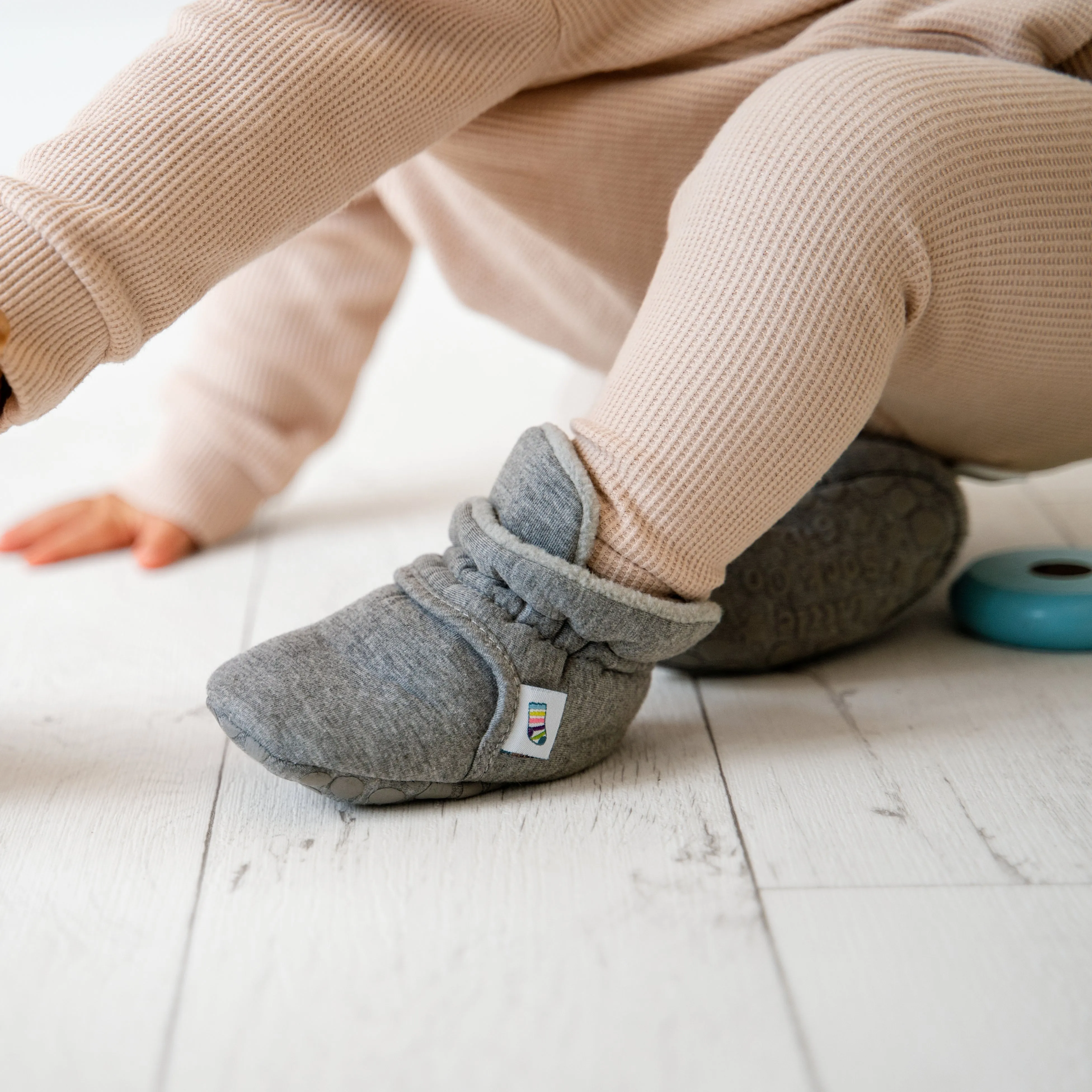 2 Pack of Stay-on, Non-Slip Booties - Mix 'n' Match Colours