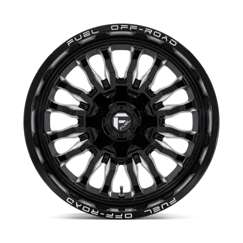 ARC D795 20.0X10 6X135/5.5 G-BLK-MILL -18MM