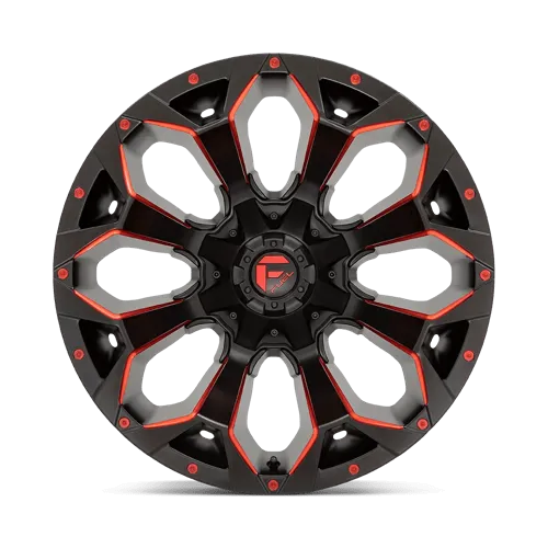 ASSAULT 20X10 8X6.5 125.1 NBL -18D787 17.0X8.5 6X135/5.5 M-BLK RD-MILL 14MM