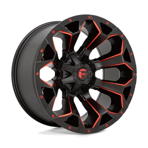 ASSAULT 20X10 8X6.5 125.1 NBL -18D787 17.0X8.5 6X135/5.5 M-BLK RD-MILL 14MM