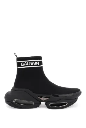 Balmain 'B-Bold' Knit Sneakers