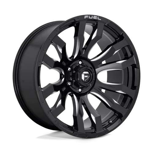 BLITZ D673 17.0X9 6X5.5 GL-BLK-MIL -12MM