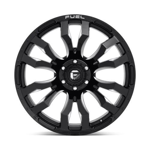 BLITZ D673 17.0X9 6X5.5 GL-BLK-MIL -12MM