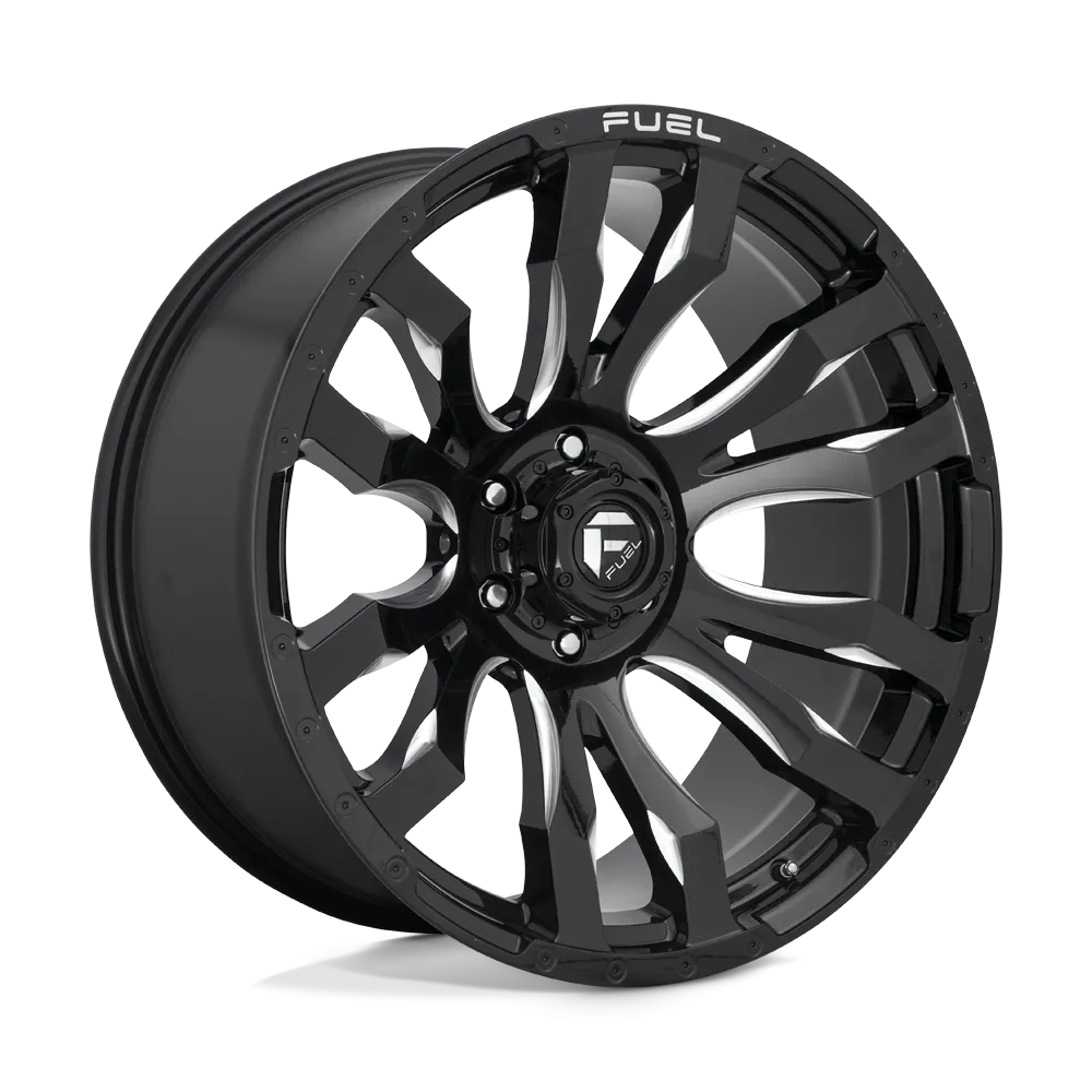 BLITZ D673 17.0X9 6X5.5 GL-BLK-MIL -12MM
