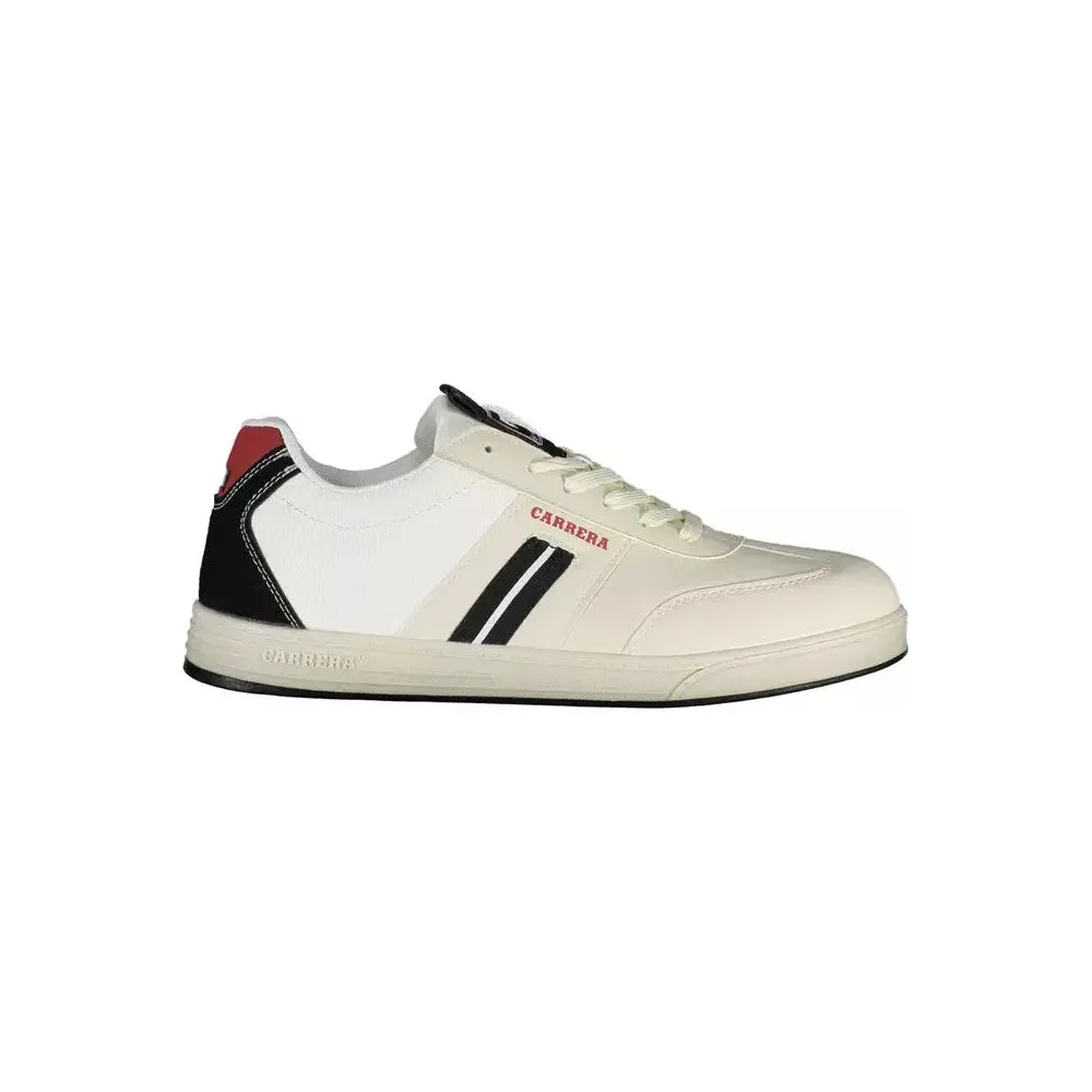 Carrera White Eco Leather Men Sneaker
