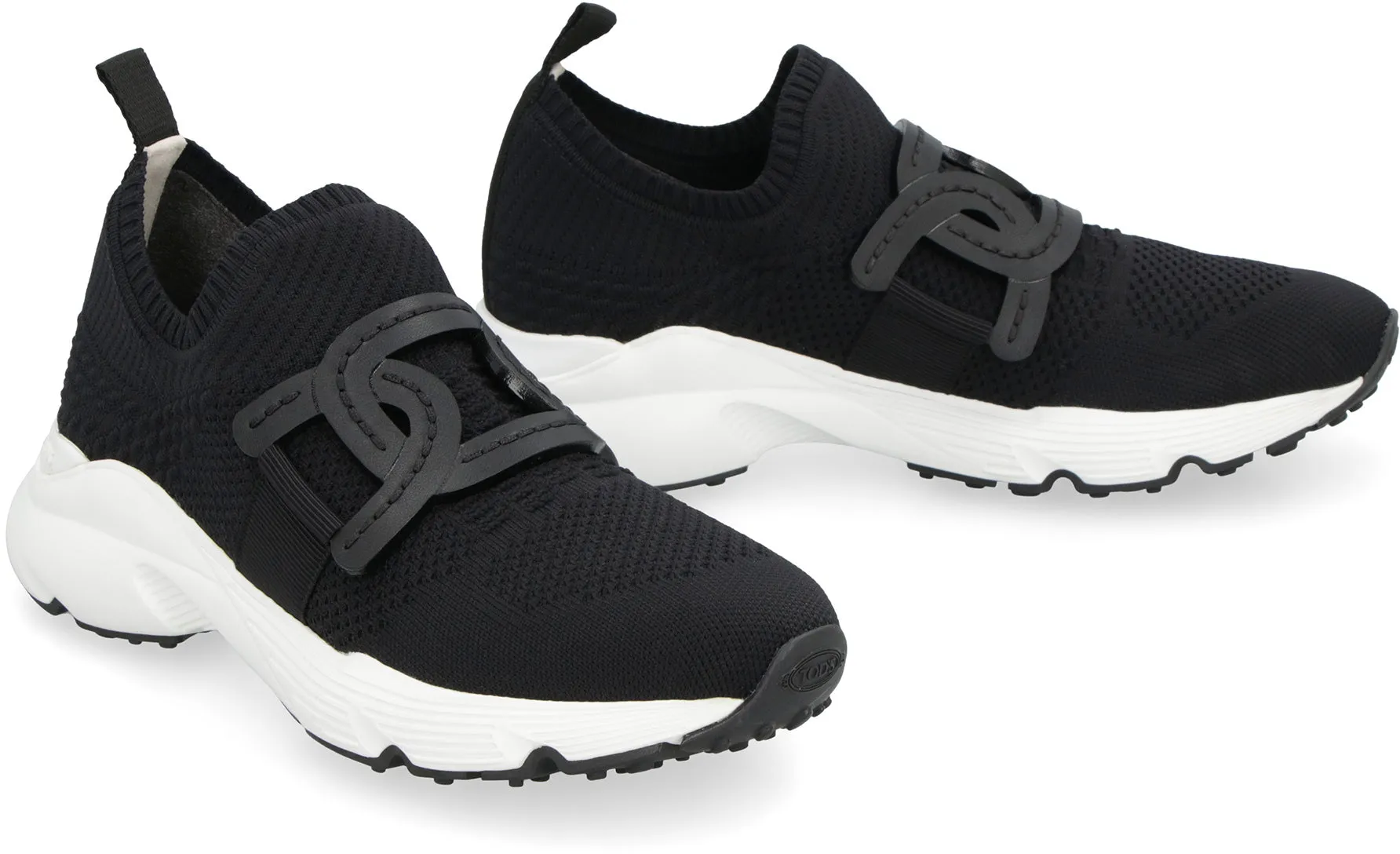 CHAIN LING DETAIL SLIP ON SNEAKERS