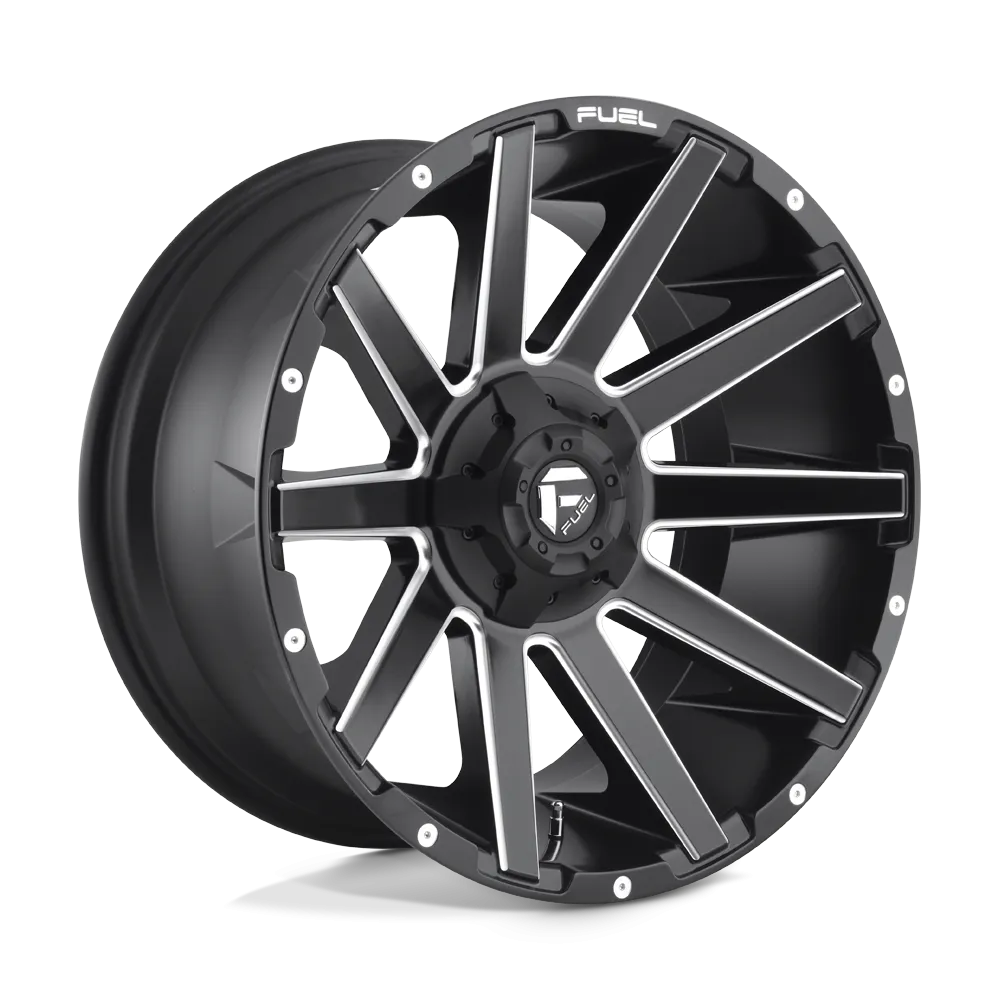 CONTRA D616 18.0X9 6X135/5.5 MT-BLK-MIL 01MM
