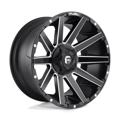CONTRA D616 18.0X9 6X135/5.5 MT-BLK-MIL 01MM