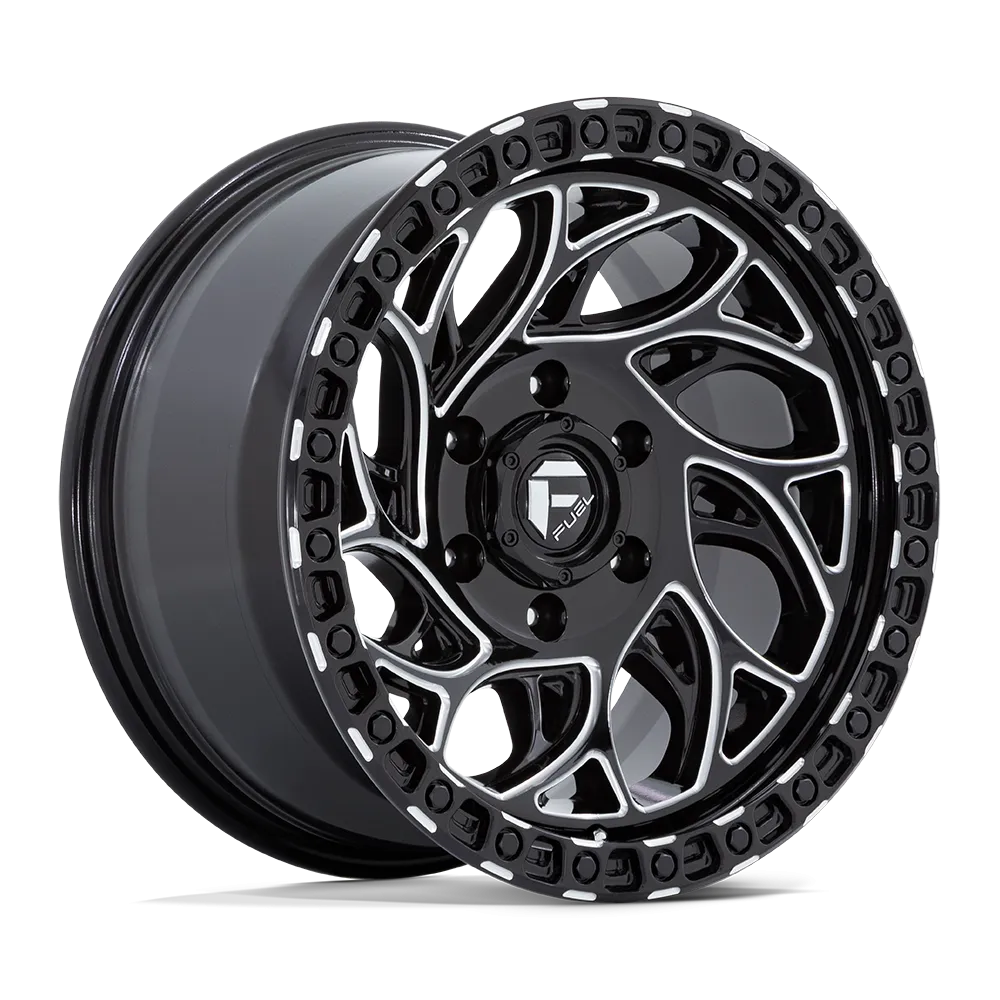 D840 18.0X9 5X5.0 G-BLK-MILL -12MM