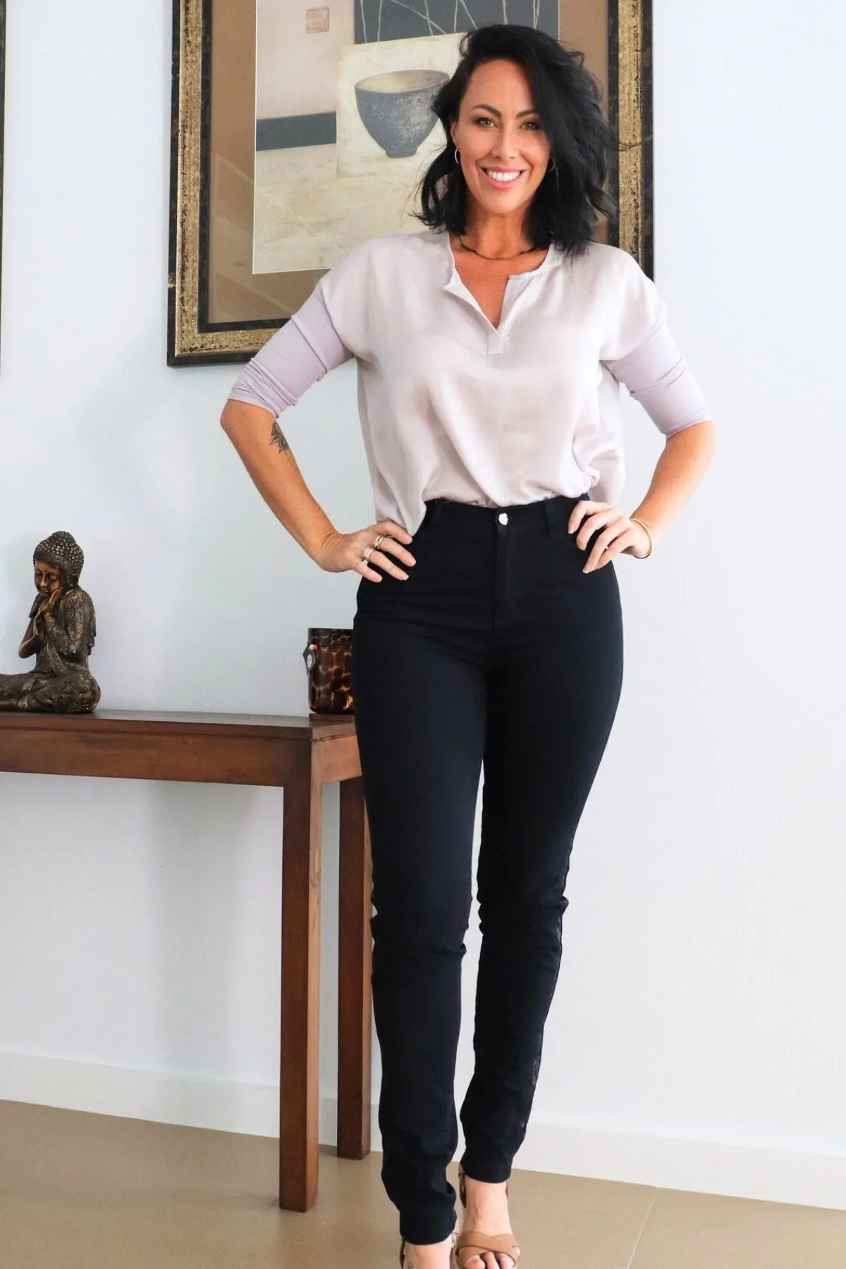 Easy Wear Top - Silver