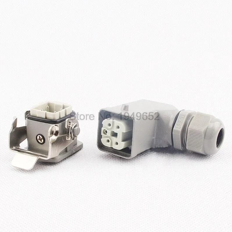 Heavy Duty Connectors HDC-HA-004-1 F/M 4 1pin 5pin 10A