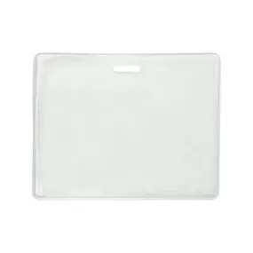 Heavy-Duty Vinyl Horizontal Proximity Card Holder, 3.6" x 2.38"