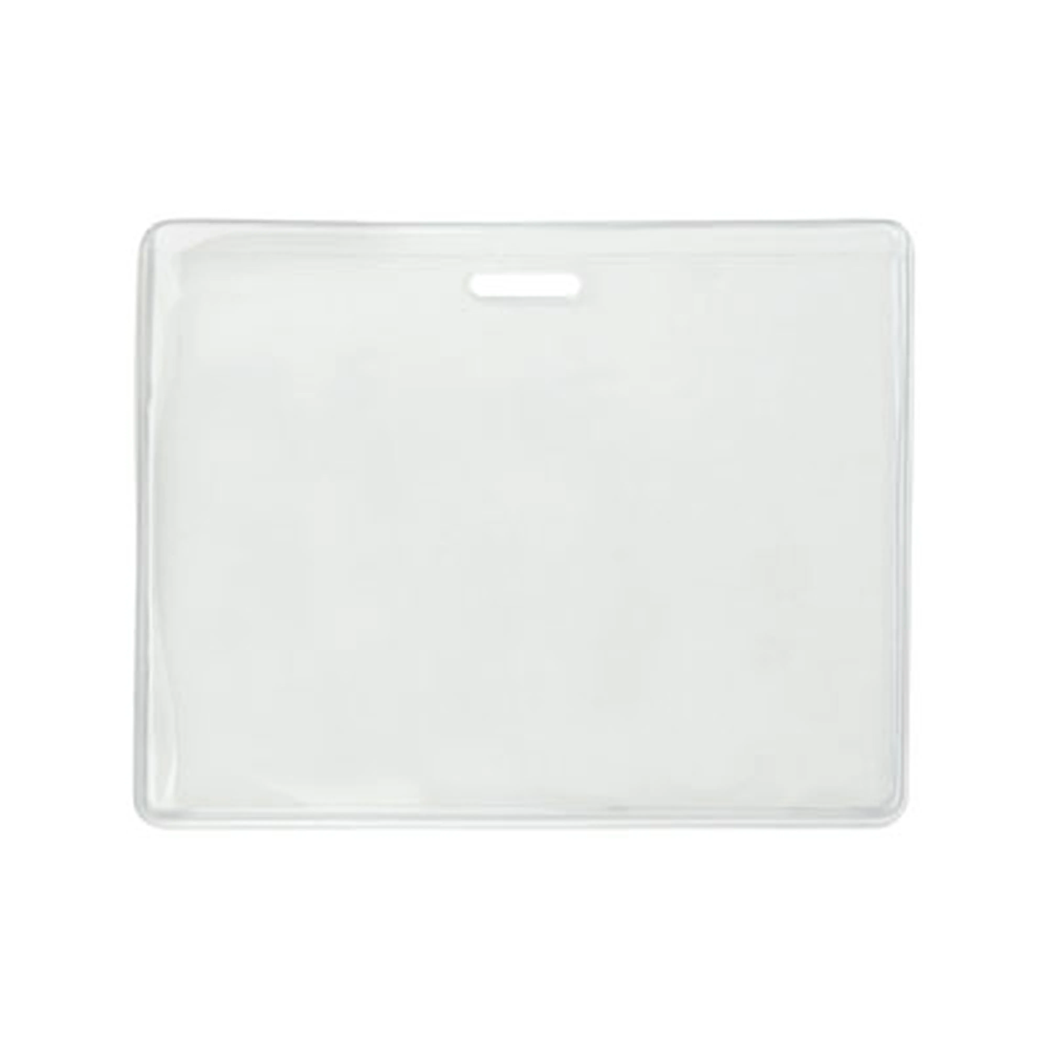 Heavy-Duty Vinyl Horizontal Proximity Card Holder, 3.6" x 2.38"