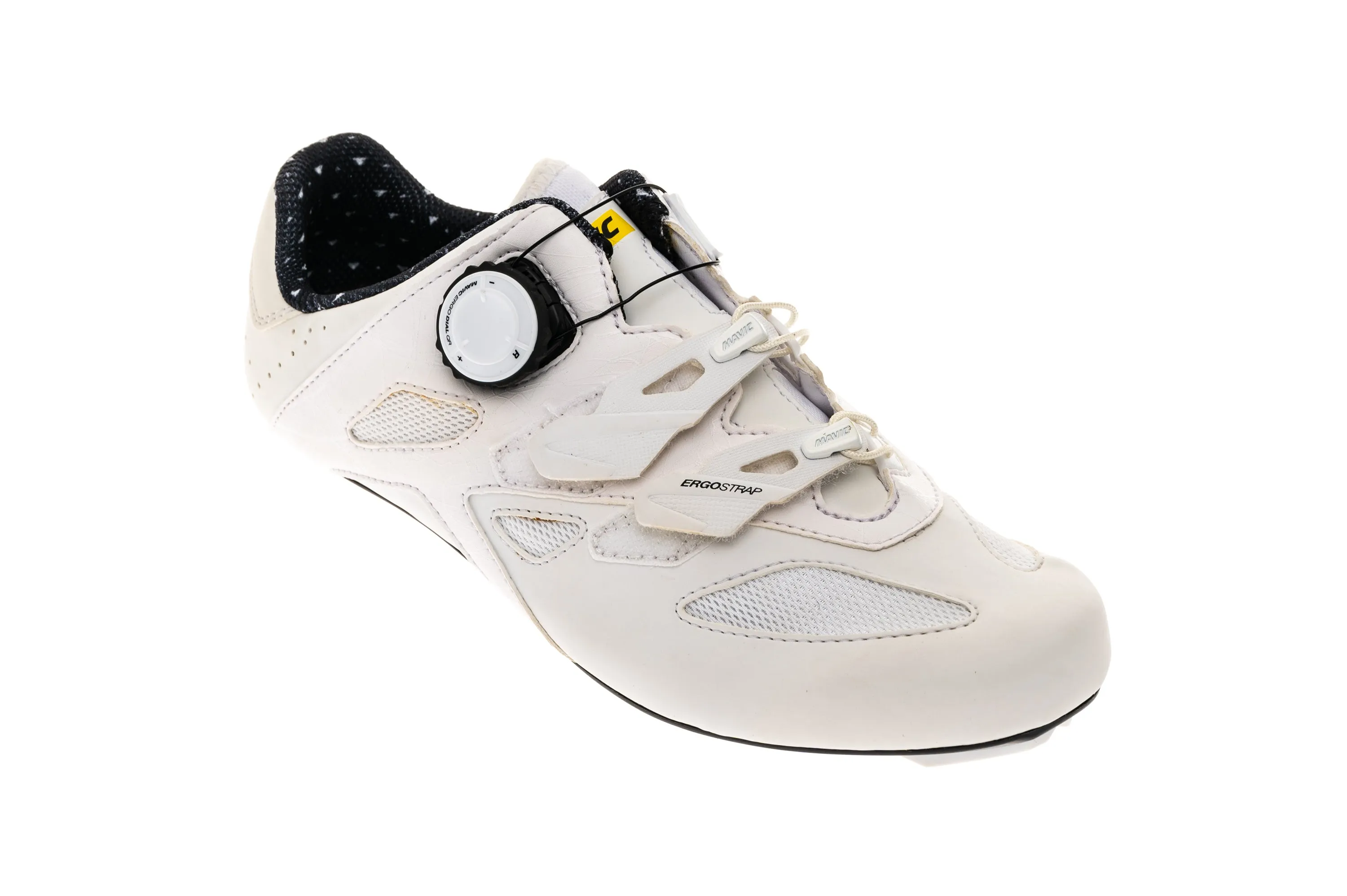 Mavic Sequence Elite Road Shoes White/White/Black 7