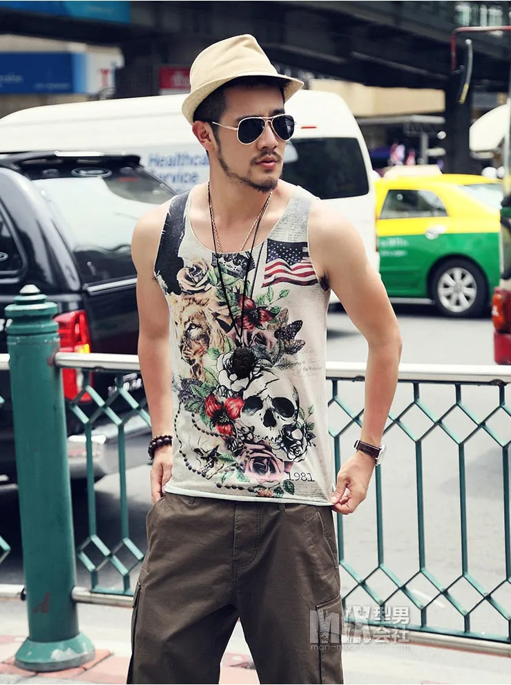 Men's Summer Big Size Singlet