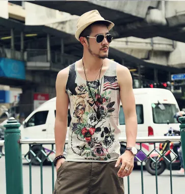 Men's Summer Big Size Singlet