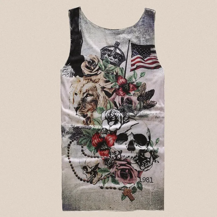 Men's Summer Big Size Singlet