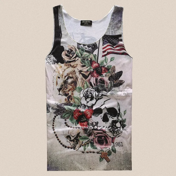 Men's Summer Big Size Singlet