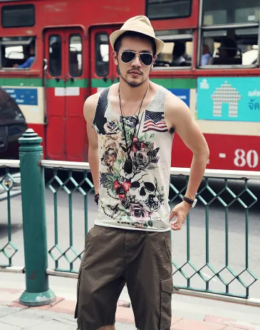 Men's Summer Big Size Singlet