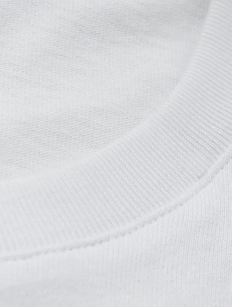 Men's Summer Drop Shoulder Short-Sleeved Loose T-Shirt With Reflective Stripe