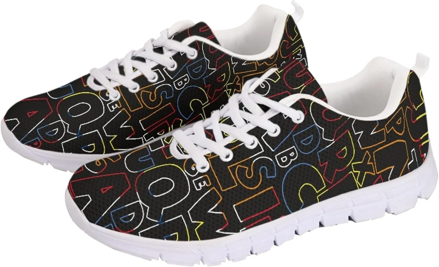 Micoklinlin Walking Shoes for Women Men Fashion Lightweight Novelty Sneakers Comfort Unisex Running Shoes