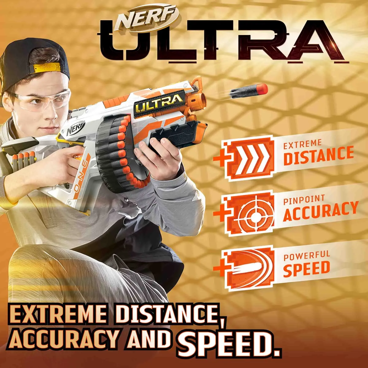 Nerf Ultra One Motorised Blaster for Age 8 