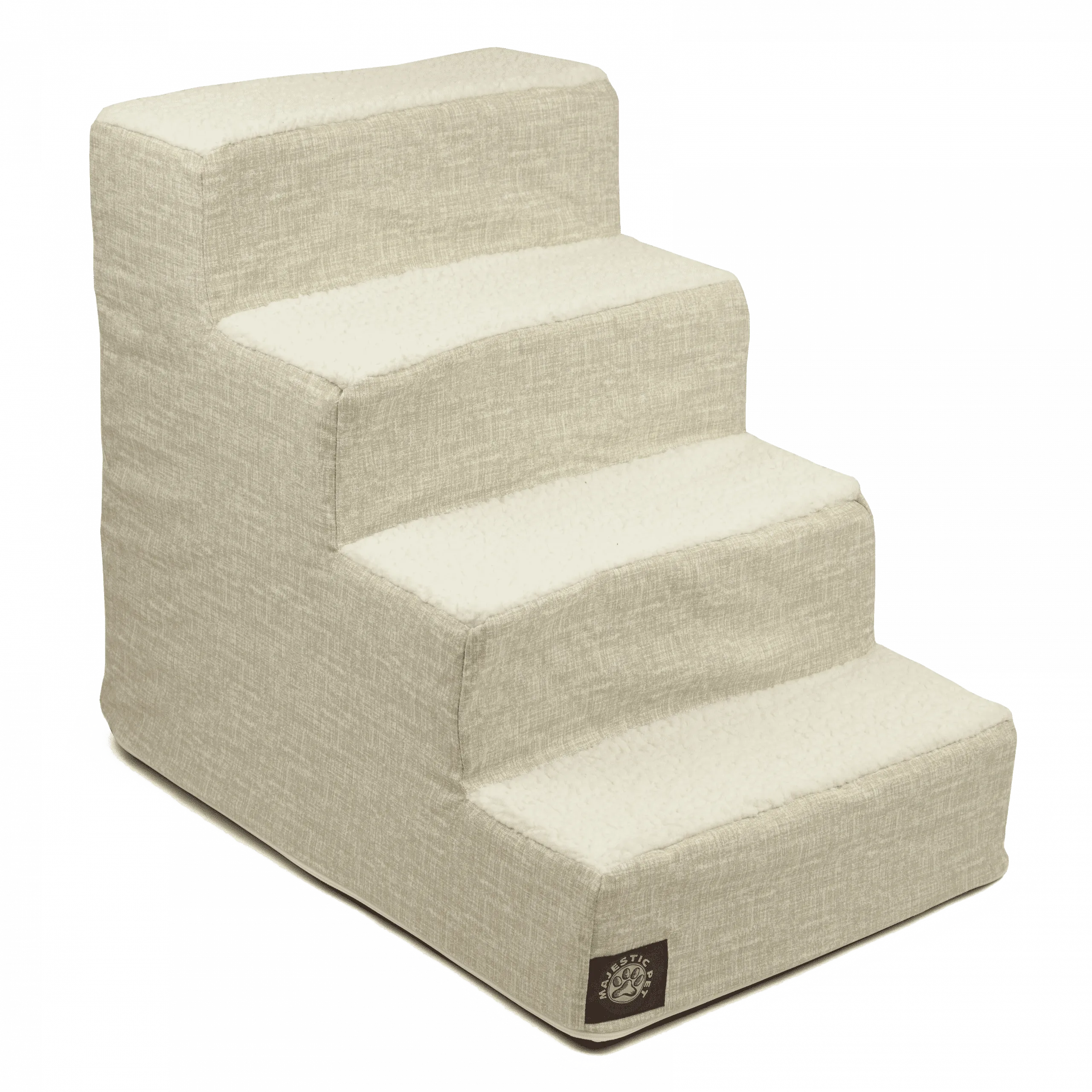 Palette Heathered 4 Steps Pet Stairs (Heavy-Duty)