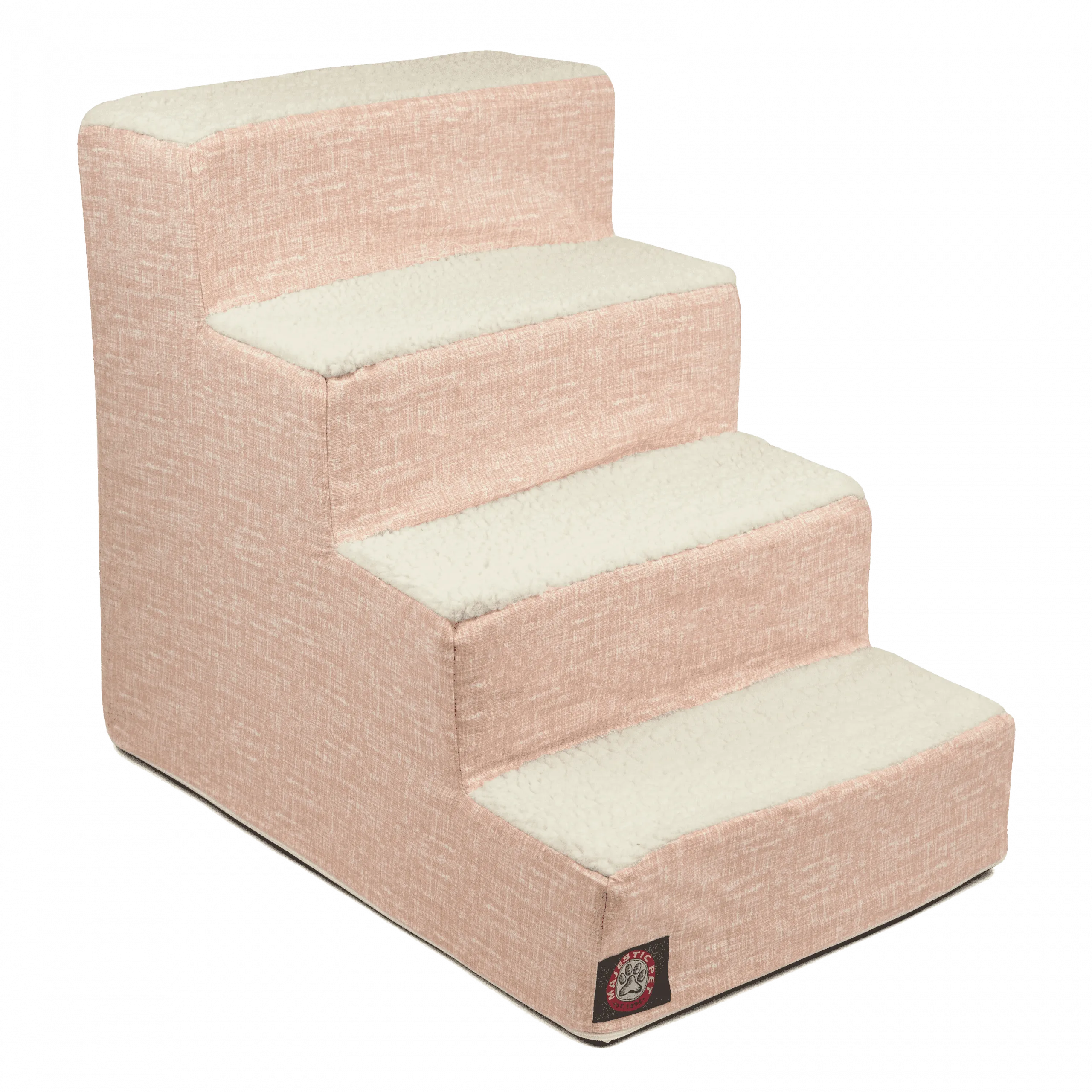 Palette Heathered 4 Steps Pet Stairs (Heavy-Duty)