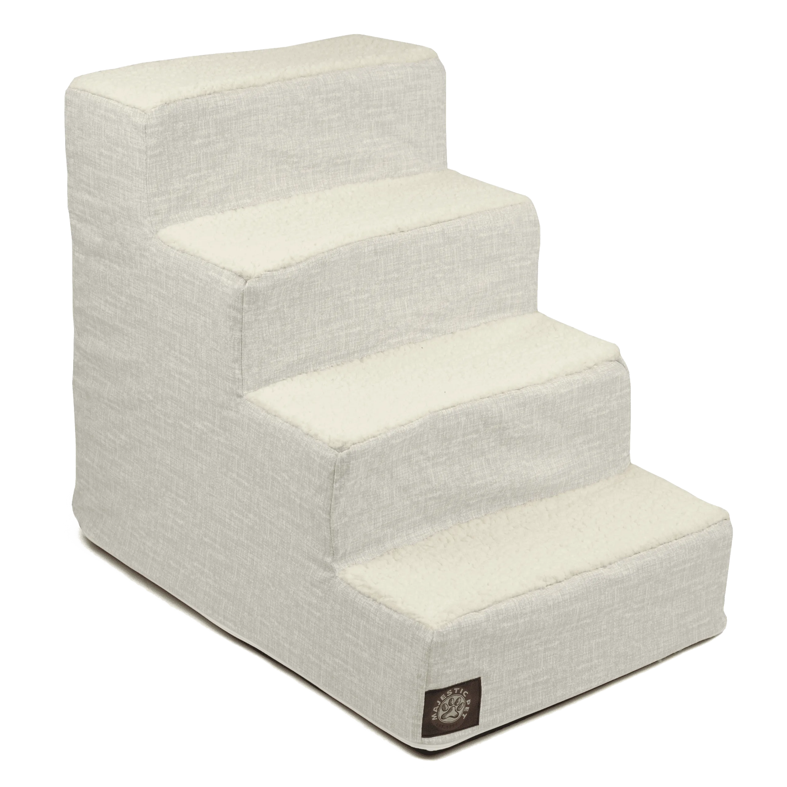 Palette Heathered 4 Steps Pet Stairs (Heavy-Duty)