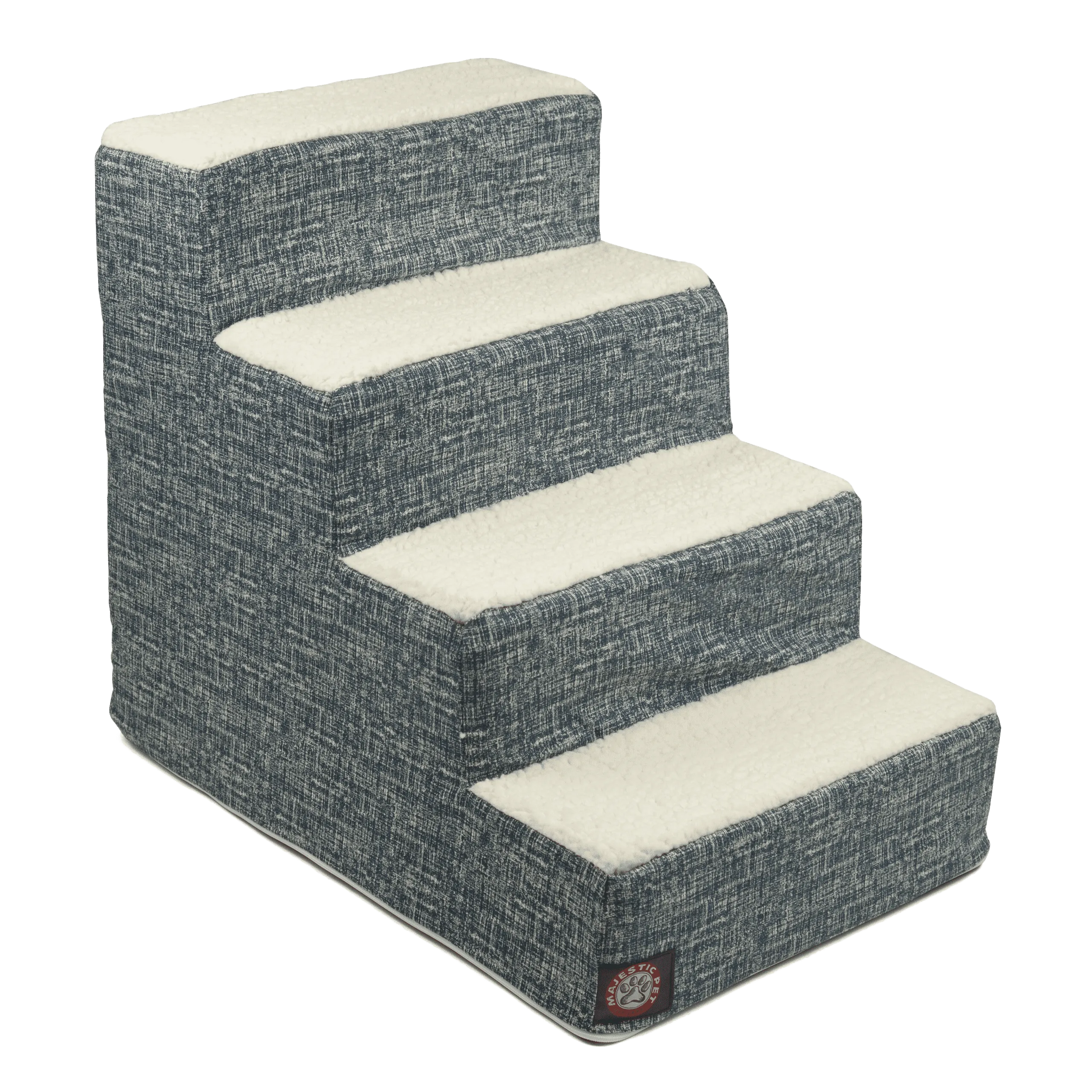 Palette Heathered 4 Steps Pet Stairs (Heavy-Duty)