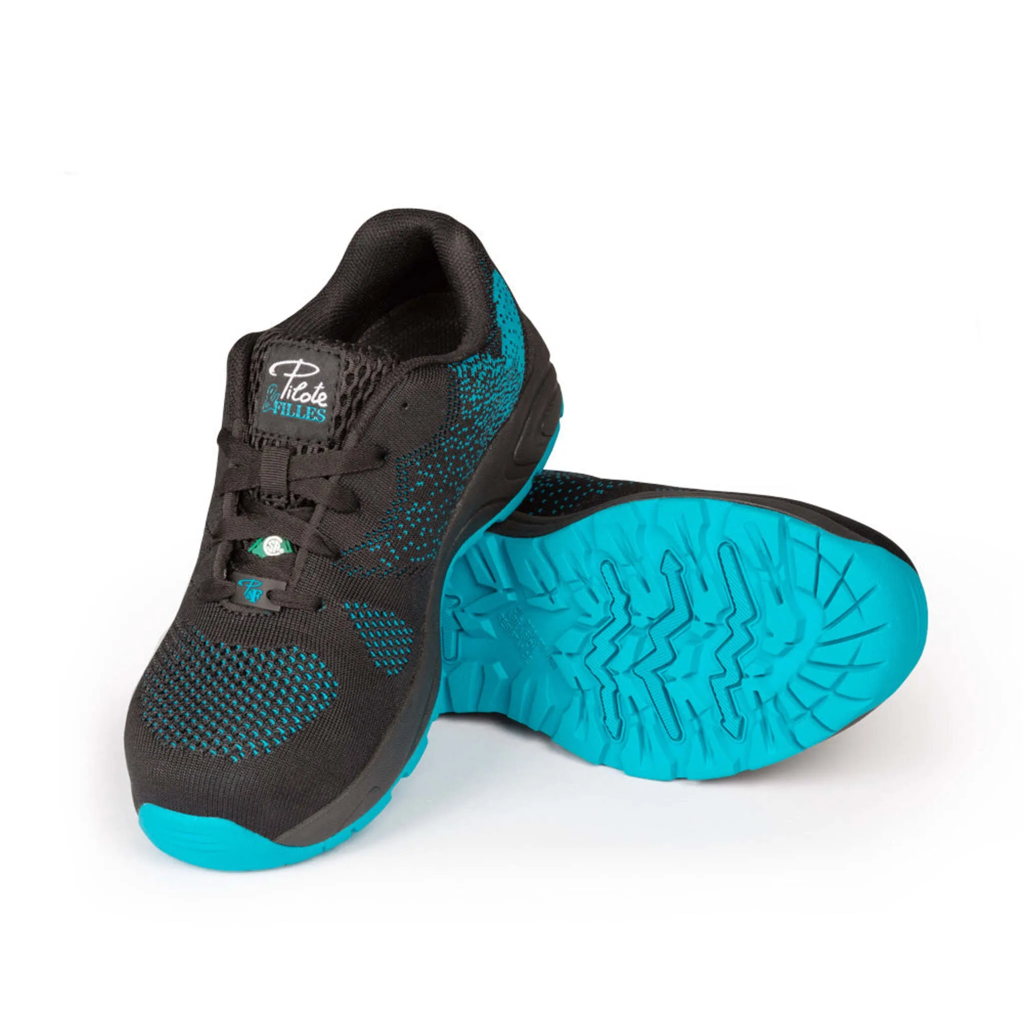 P&F Women's Safety Work Shoes PF636 CSA Certified, Lightweight Breathable Fabric Upper, Slip-Resistant, Fiberglass Toe Cap, Kevlar Midsole | Sizes 5-11