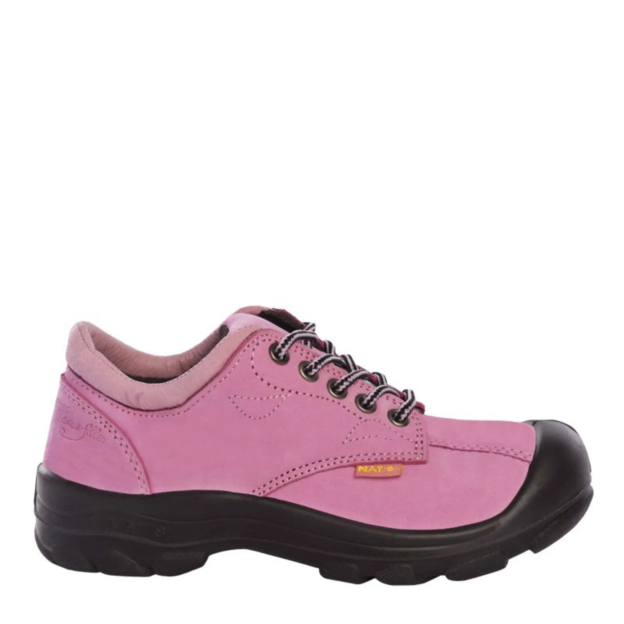 P&F Women's Safety Work Shoes S555 CSA Certified Nubuck Leather, Steel Toe, Puncture Resistant Plate, Removable Insoles, Lightweight Comfort | Sizes 5-11
