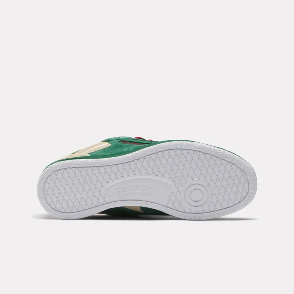 Reebok Footwear Men Club C Bulc Shoes DRKGRN/OAT/CLAYEL