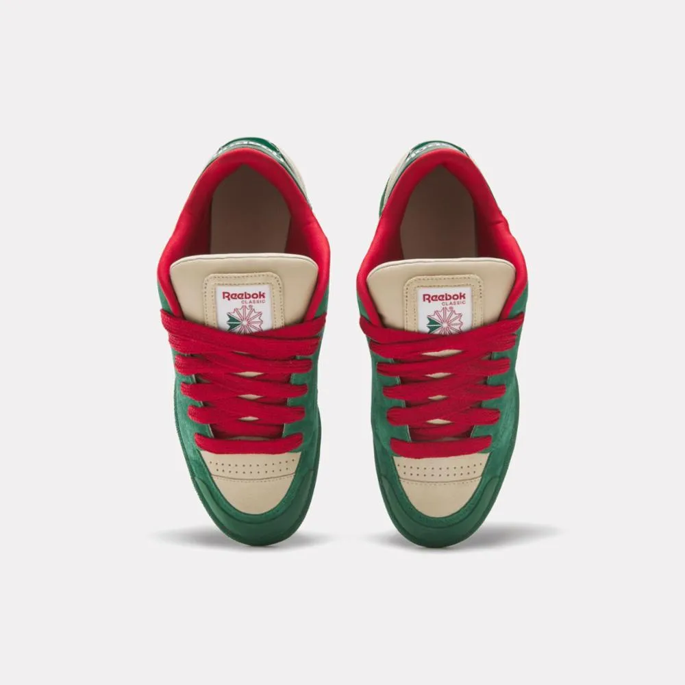 Reebok Footwear Men Club C Bulc Shoes DRKGRN/OAT/CLAYEL
