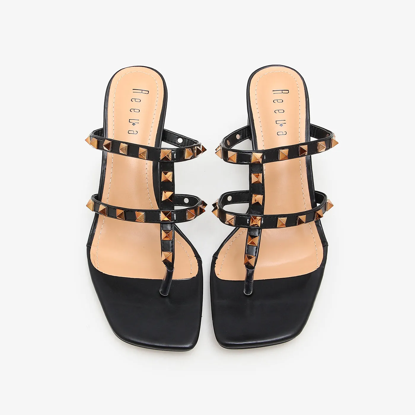 Rockstud Embellished Heels