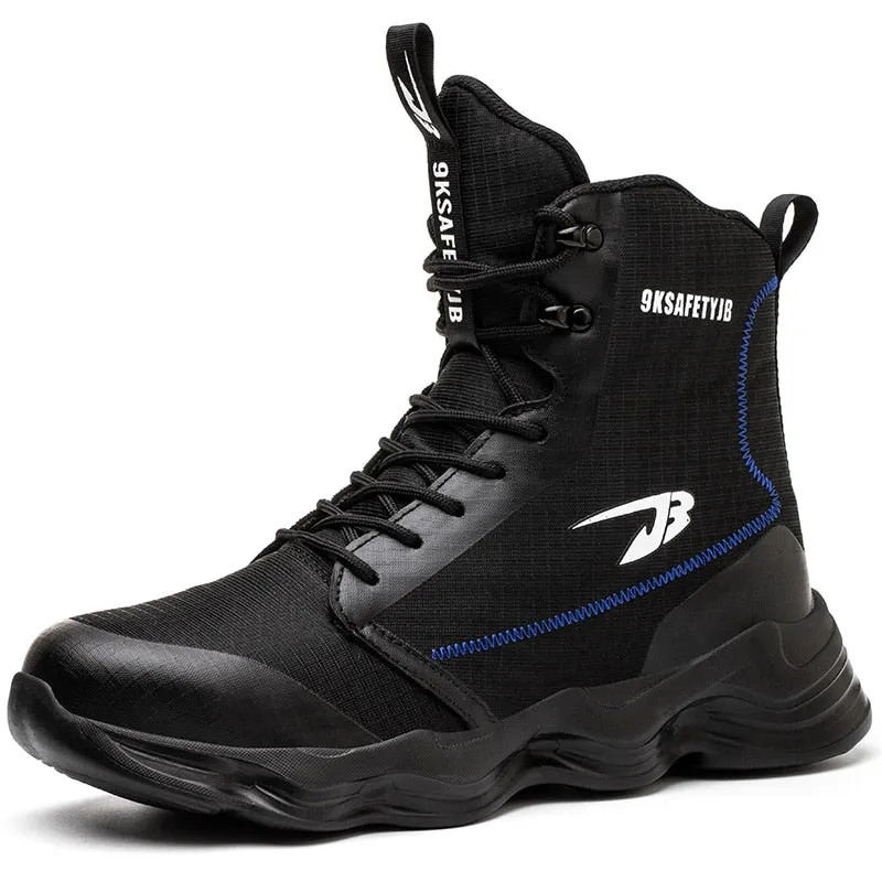 S1 Safety shoes boots work steel toe cap anti-smash puncture-proof 