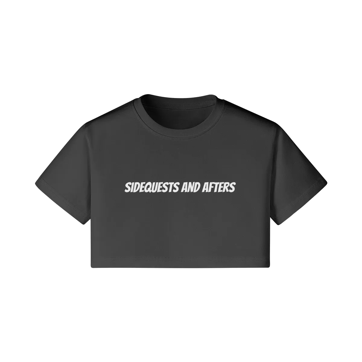 Sidequests And Afters Crop Top