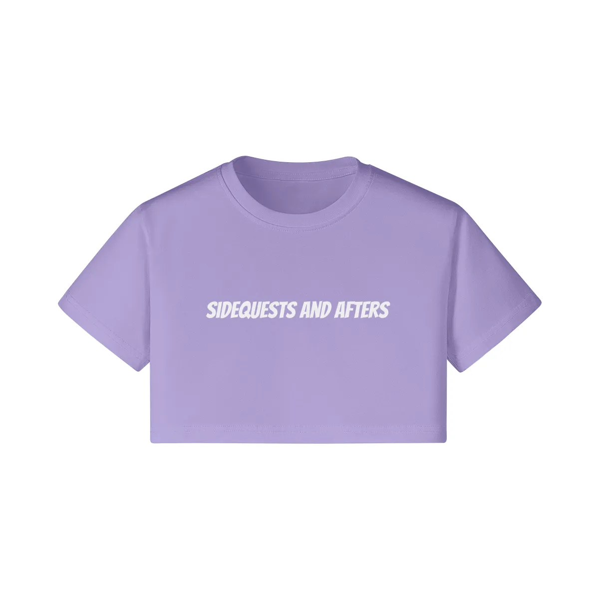 Sidequests And Afters Crop Top