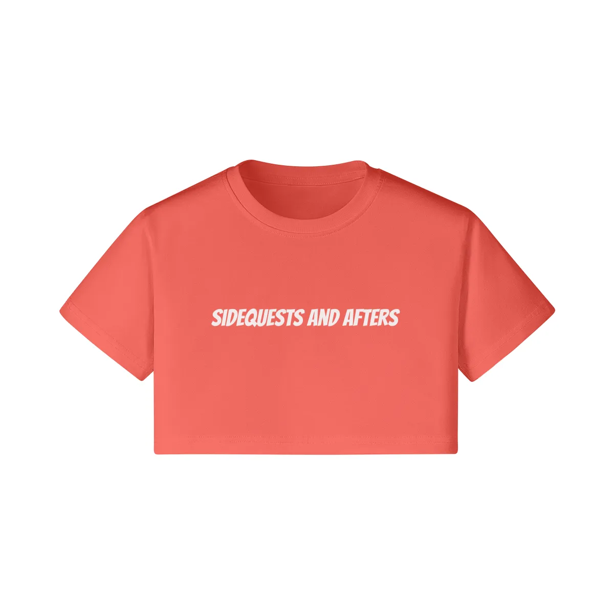 Sidequests And Afters Crop Top