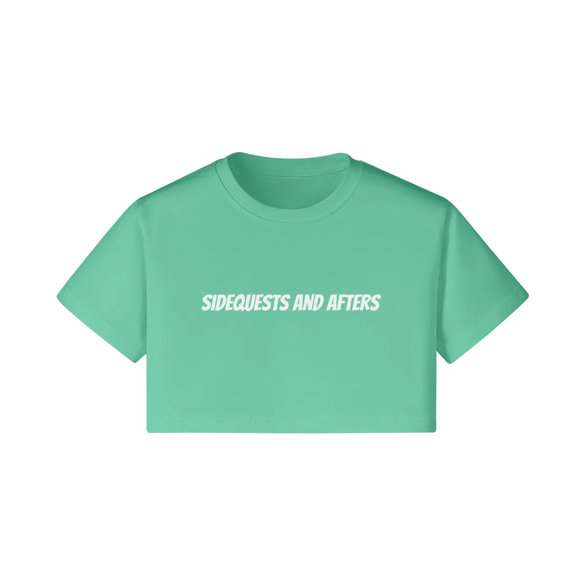 Sidequests And Afters Crop Top