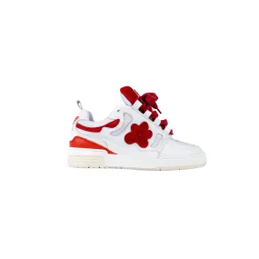 Sneakers White Red Motor | Flower Instinct