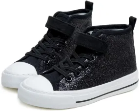 Toandon Kids Adorable Fashion High Top Casual Canvas Sneakers
