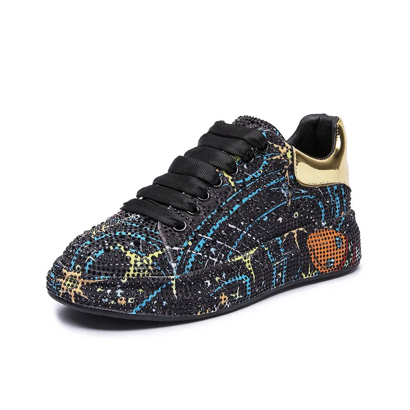 Women's Shoes New Trend Rhinestone Platform - Glamzlife