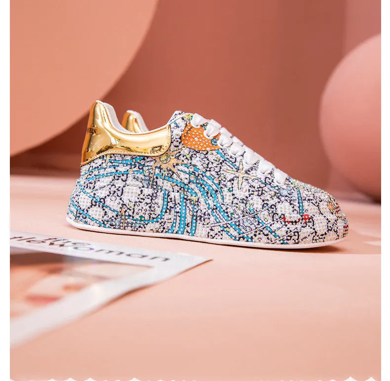 Women's Shoes New Trend Rhinestone Platform - Glamzlife