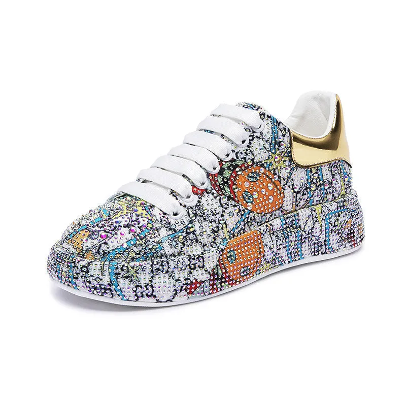 Women's Shoes New Trend Rhinestone Platform - Glamzlife