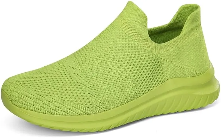 Women's Slip On Sneakers Women, Non Slip Work Shoes Comfortable Lightweight Breathable Casual Shoes for Walking Travel Work