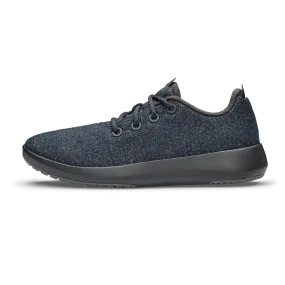 Women's Wool Runner Mizzles - Natural Black (Natural Black Sole)